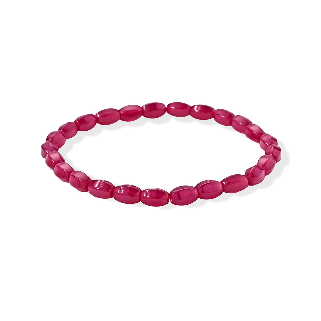 Lab Grown Rubin SGL zertifiziert Armband 18 cm (8-13 Werktage Lieferzeit) ca. 45.00 ct