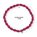 Lab Grown Rubin SGL zertifiziert Armband 18 cm (8-13 Werktage Lieferzeit) ca. 45.00 ct