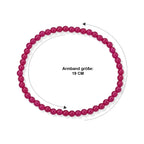 Lab Grown Rubin SGL zertifiziert Armband 18 cm (8-13 Werktage Lieferzeit) ca. 25,00 ct.