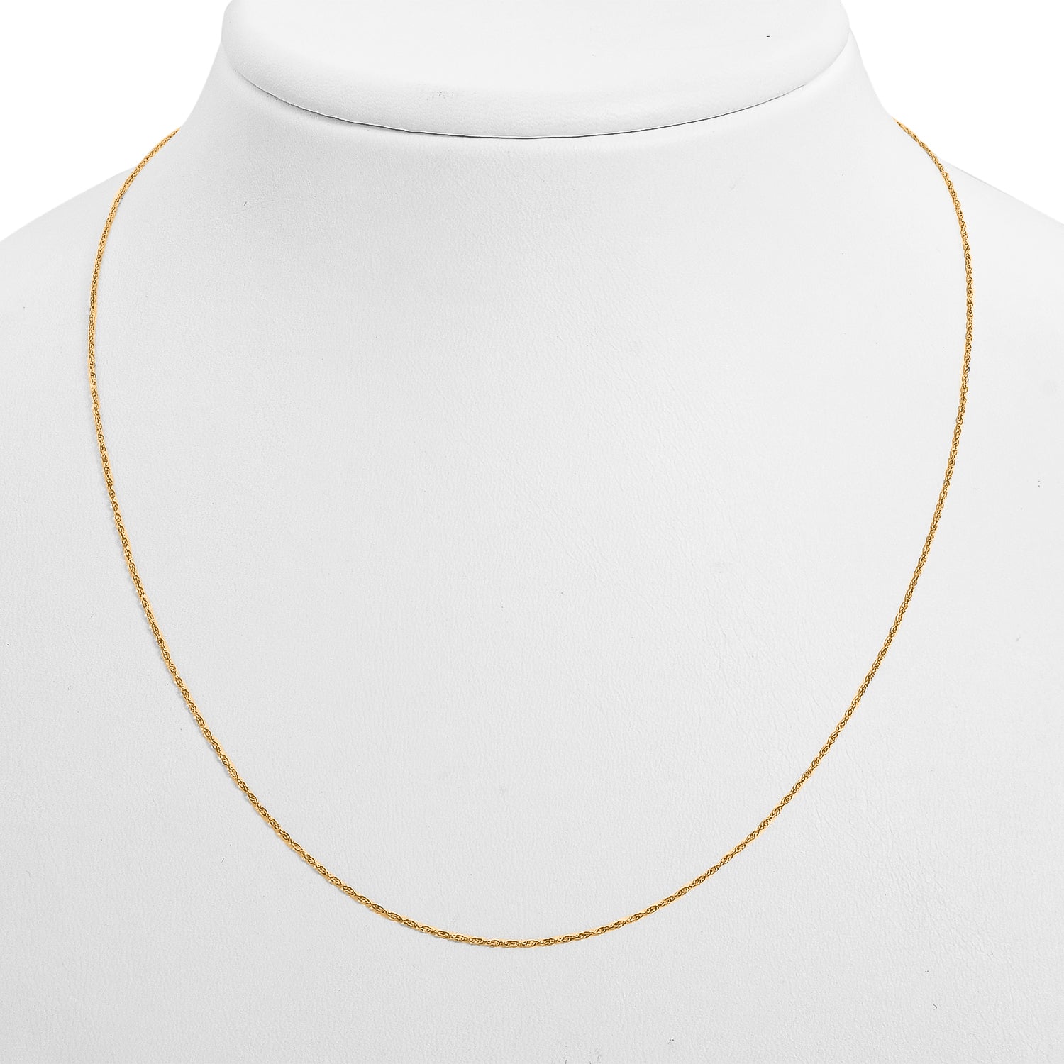 Kordelkette, ca. 45 cm, 750 Gelbgold