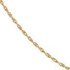 Kordelkette, ca. 45 cm, 750 Gelbgold