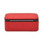 Schmuck-Organizer mit Anlaufschutz Futterung, 12x7.5x5 cm, Rot