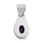 Royal Bali Kollektion - afrikanischer Amethyst-Anhänger, 925 Silber ca. 1,70 ct