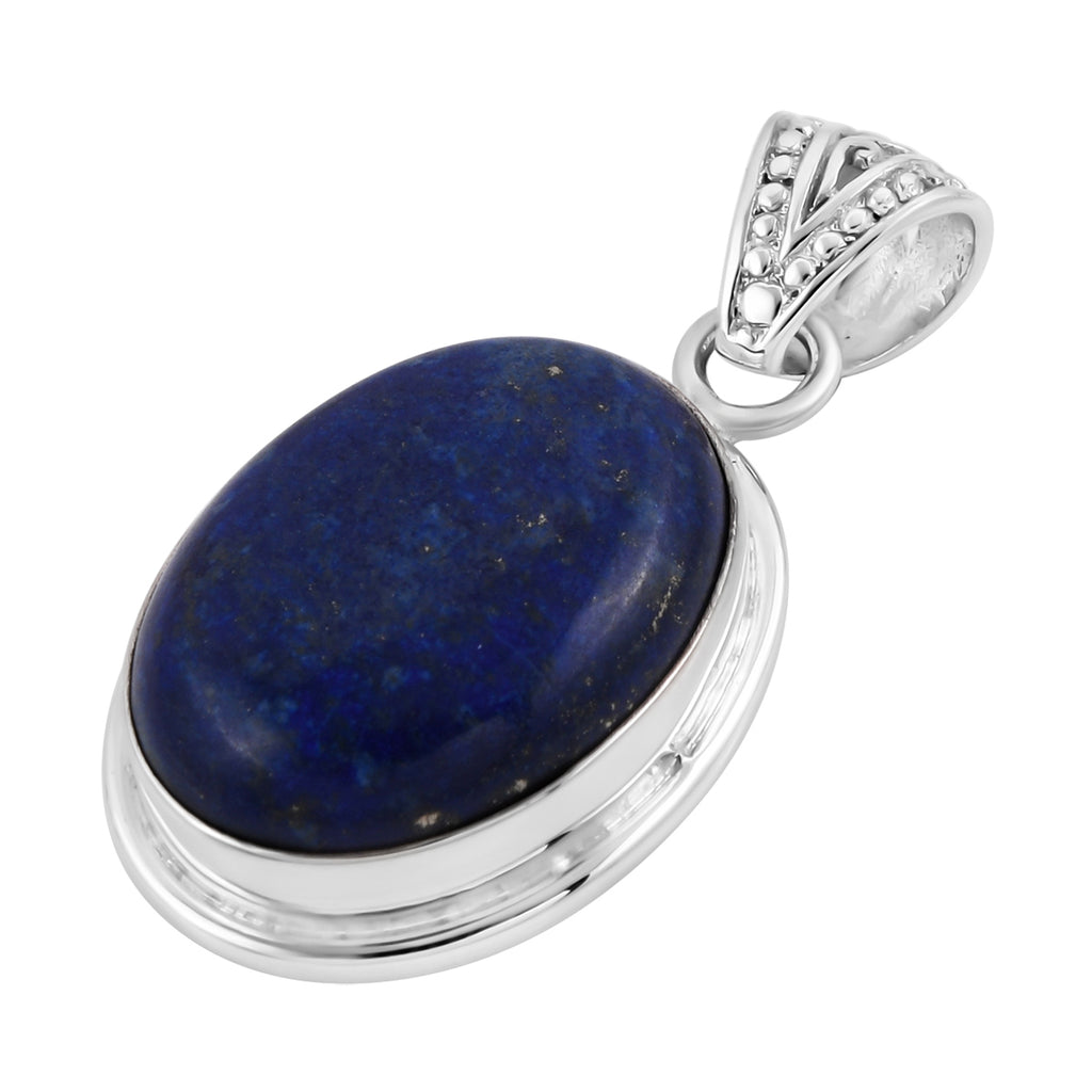 Royal Bali Kollektion - Lapislazuli Anhänger, 925 Silber, ca. 14.70 ct