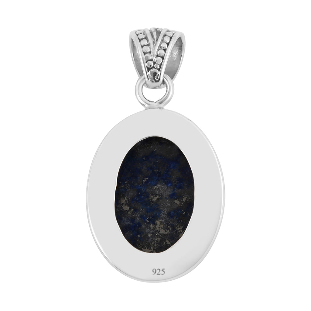 Royal Bali Kollektion - Lapislazuli Anhänger, 925 Silber, ca. 14.70 ct