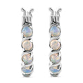 Natürliche, äthiopische Opal-Creolen - 0,93 ct.