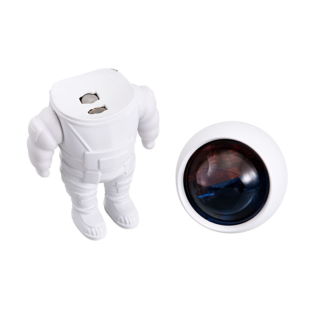 Astronaut Projektions- und Atmosphärenlampe, Blau-Orange