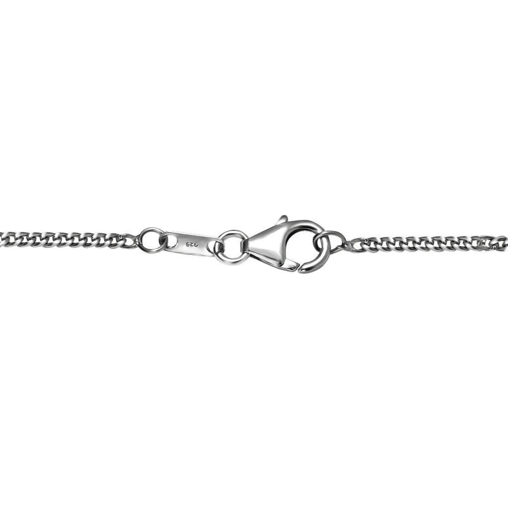 Capri-Blau Triplette Quarz-Collier, ca. 45 cm, 925 Silber platiniert ca. 38.95 ct