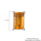 Salamanca Feueropal-Ohrringe, 925 Silber platiniert ca. 0,40 ct