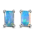 Natürliche, äthiopische Opal-Ohrstecker - 0,47 ct.