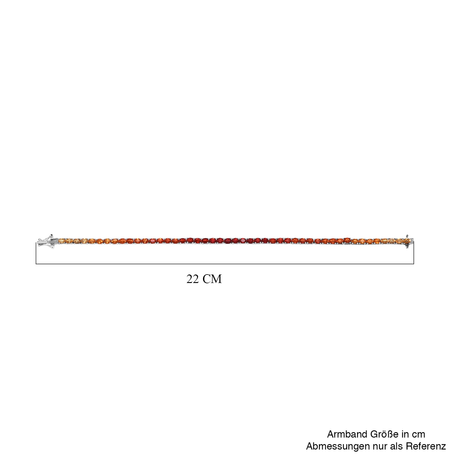 Mehrfarbiges Feueropal-Armband, ca. 20 cm, 925 Silber platiniert ca. 5,49 ct