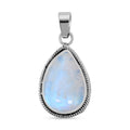 Royal Bali Collection - Regenbogen Mondstein-Anhänger - 15,06 ct.