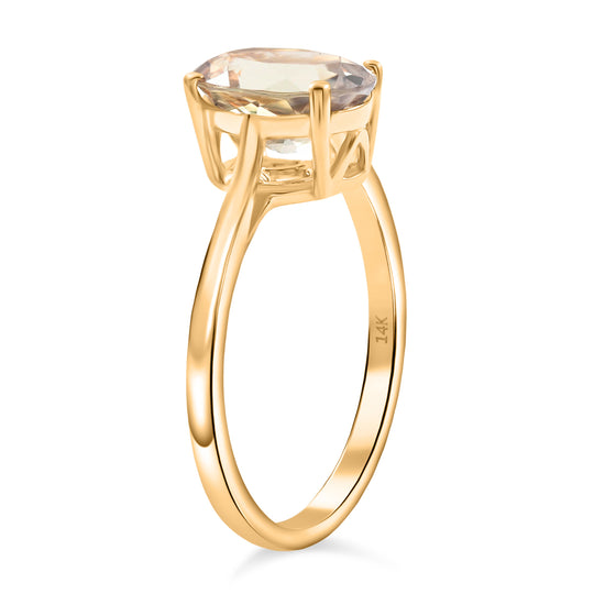 AAA Turkizit-Ring, zertifiziert und geprüft, 585 Gelbgold (Größe 20.00) ca. 2.05 ct