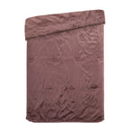 Serenity Night - 100% Maulbeerseide Sommerseidendecke mit Seidenfüllung Daunenkissen und Seidenkissenbezug Mauve