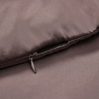 Serenity Night - 100% Maulbeerseide Sommerseidendecke mit Seidenfüllung Daunenkissen und Seidenkissenbezug Mauve