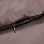 Serenity Night - 100% Maulbeerseide Sommerseidendecke mit Seidenfüllung Daunenkissen und Seidenkissenbezug Mauve