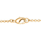 EverTrue Süßwasserperle 50cm Halskette und 19cm Armband in Goldton