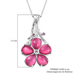 GP Italian Garden Kollektion - Maulbeer Mondstein, Rosa und blaues Saphir Schmuckset