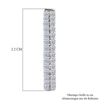Schmuck-Trio: LUXURIANT DIAMOND SI-GH Labor Diamant Schmuckset (Ringgröße 17,5)
