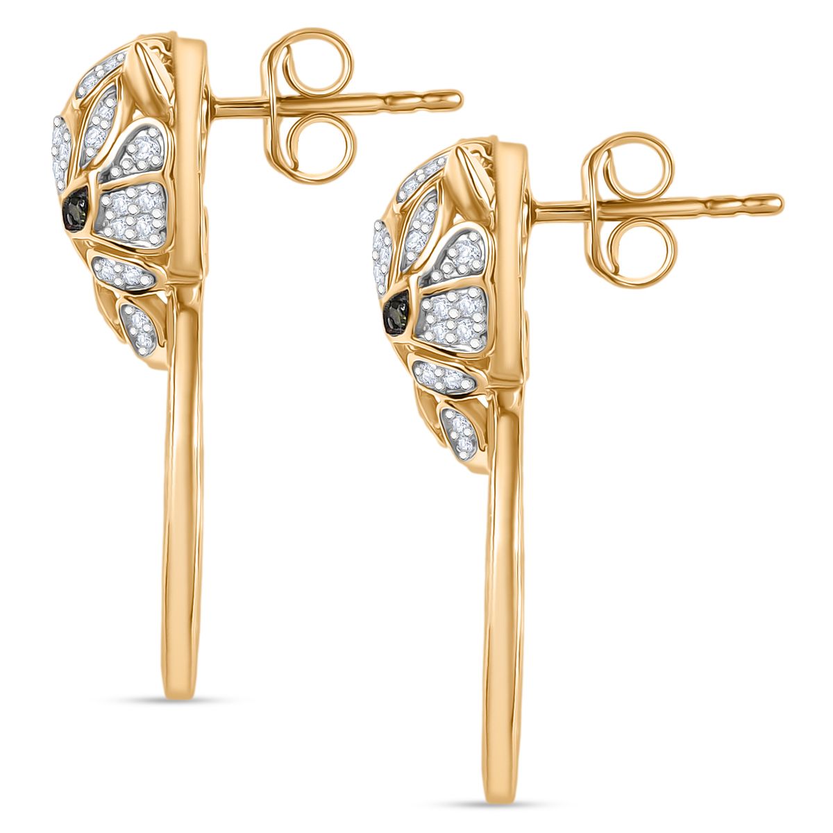 GP Kollektion - Multi Diamant und Kanchanaburi blauer Saphir 19cm Armreif und Ohrringe