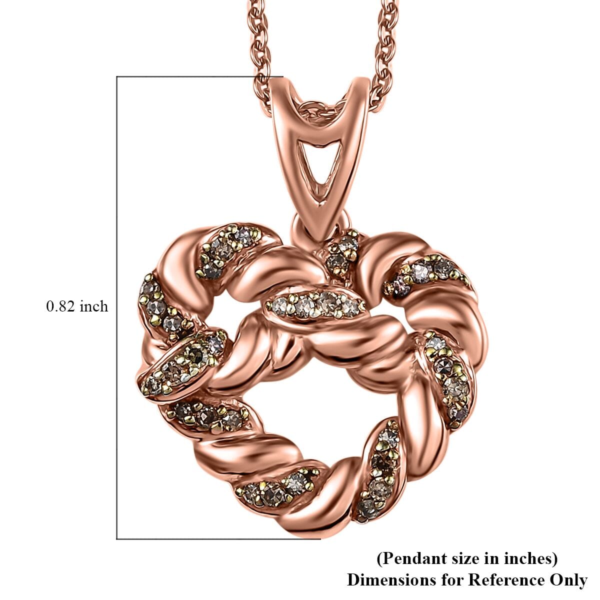 GP Amore Kollektion - 2er-Set weißer Diamant und blauer Saphir Anhänger mit 50cm Kette
