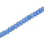 Blaue Quarzit 45+5cm Halskette und 17+5cm Armband