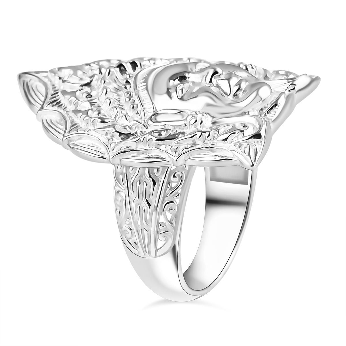 Royal Bali Kollektion- Anhänger und Ring mit Bali-Prinzessinnen-Motiv