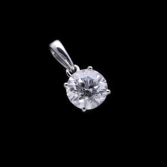 LUXURIANT DIAMOND- SGL zertifizierte VS-EF Labor Diamant Ohrringe und Anhänger in 375 Weißgold