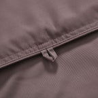 Serenity Night - 100% Bambus-Steppdecke mit Bambusfüllung und 2er-Set Bambus-Kissenbezüge Mauve